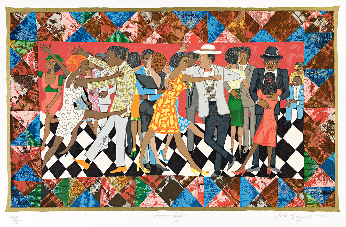 FAITH RINGGOLD (1930 - 2024) Groovin' High.